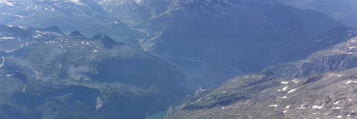 Flugwegposition um 14:16:29: Aufgenommen in der Nähe von Gemeinde Malta, Österreich in 3370 Meter